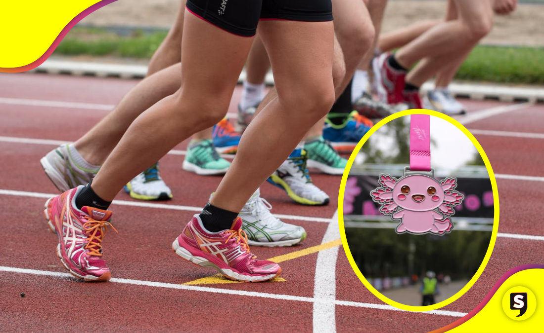 Corre como ajolotito en esta gran carrera en CDMX.