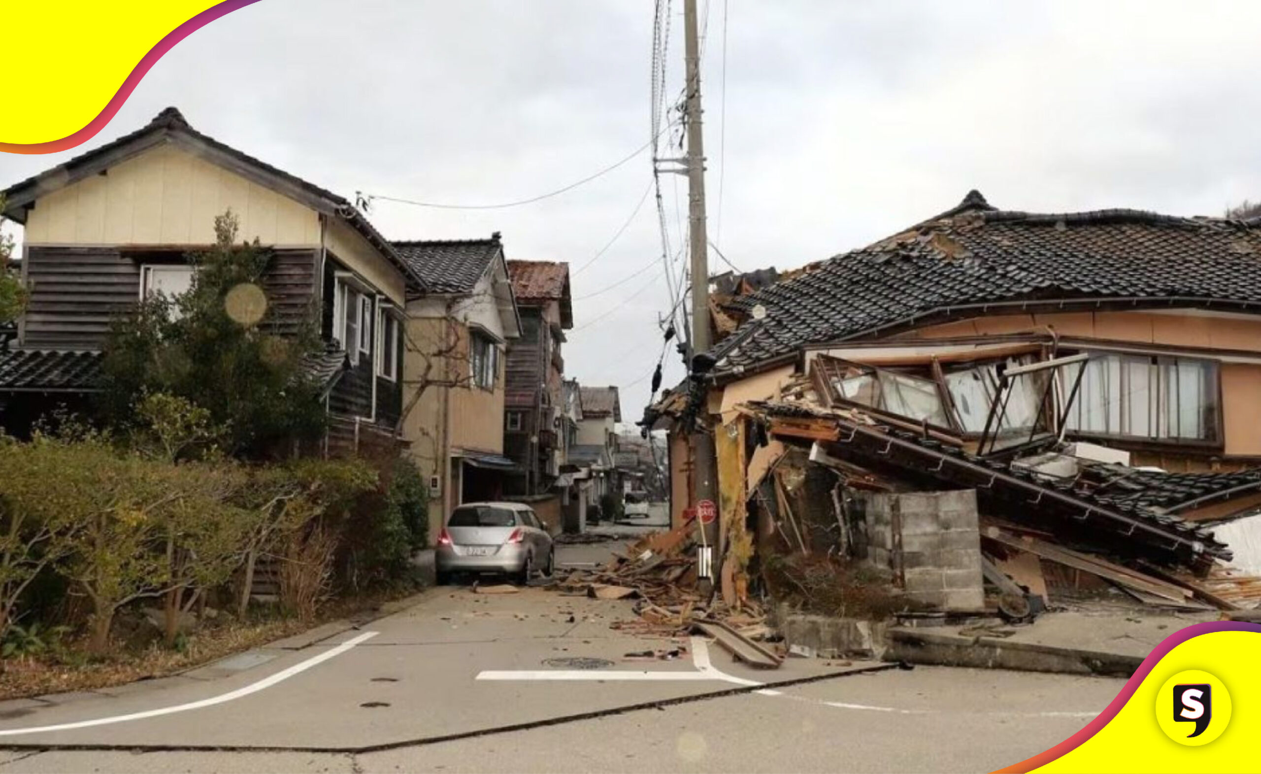 Sismo de 6.9 grados en Japón