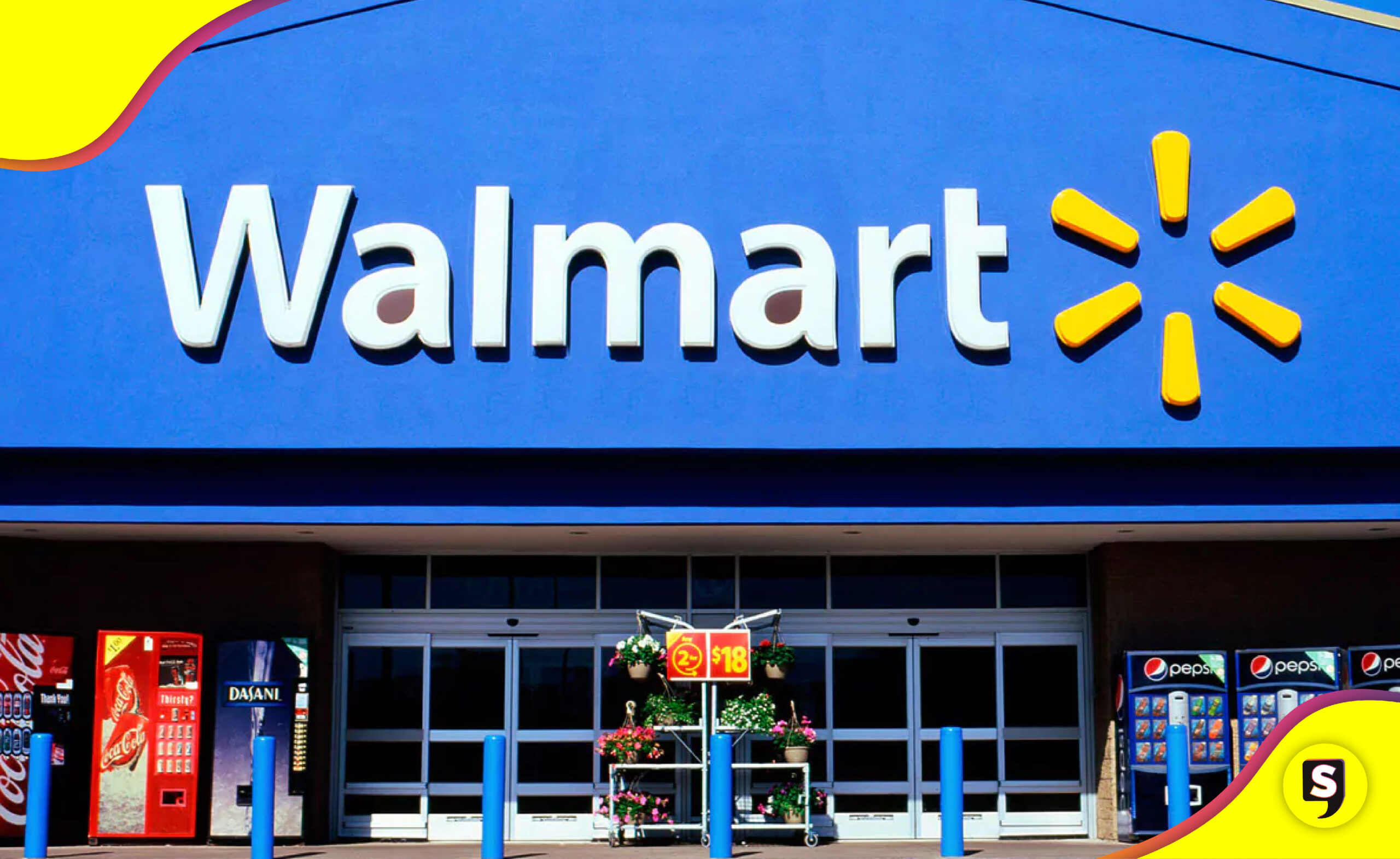 cambio en el logo de Walmart
