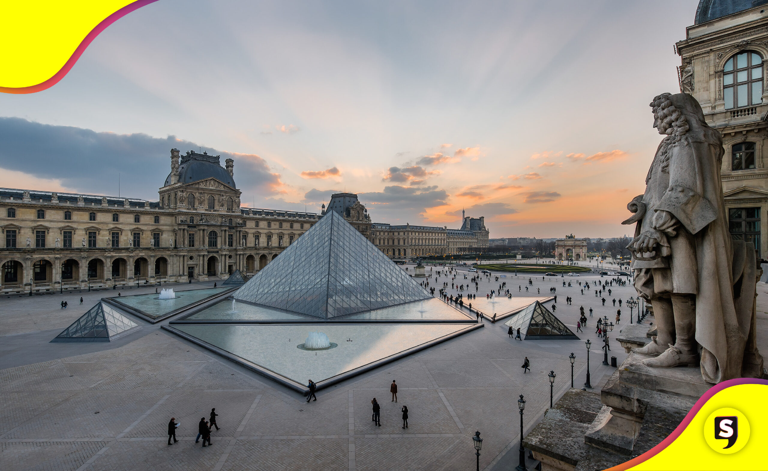 cambios Museo de Louvre en París
