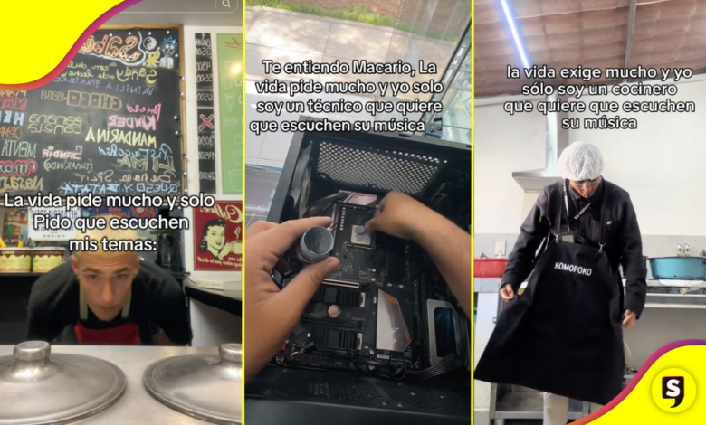 "La vida pide mucho" El trend de TikTok que puso en la mira a varios talentos.