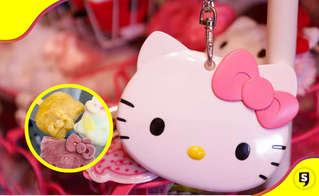 ¿Ya le traes ganas? El Kitty tianguis más viral de Metro Chabacano.