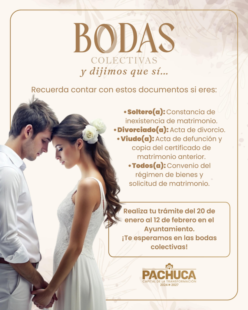 matrimonios colectivos
