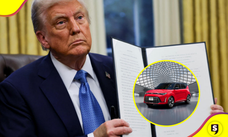 Trump anuncia aranceles del 25% a autos importados, buscando reactivar la producción nacional