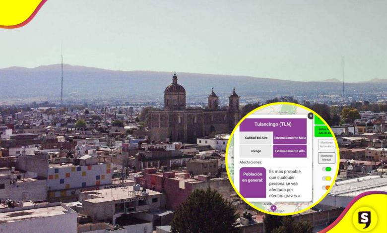 La calidad del aire en Tulancingo es “extremadamente mala”