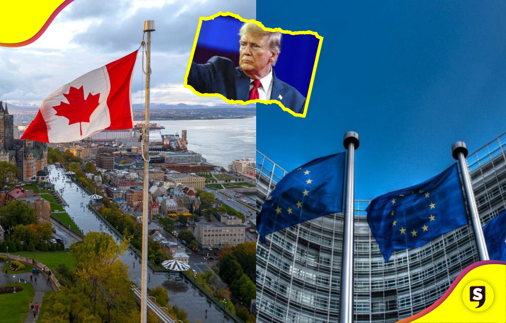 Canadá y la UE Responden a Aranceles de Trump