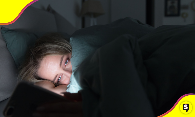 Ya no te quedes dormido con el celular.