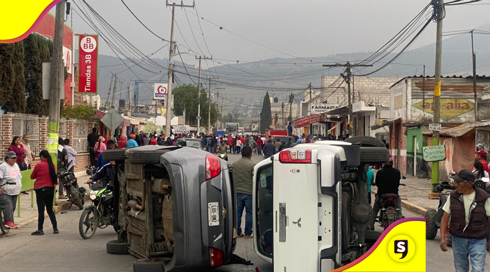 Enfrentamiento en Santa Ana Hueytlalpan: comuneros agreden a policías durante operativo federal