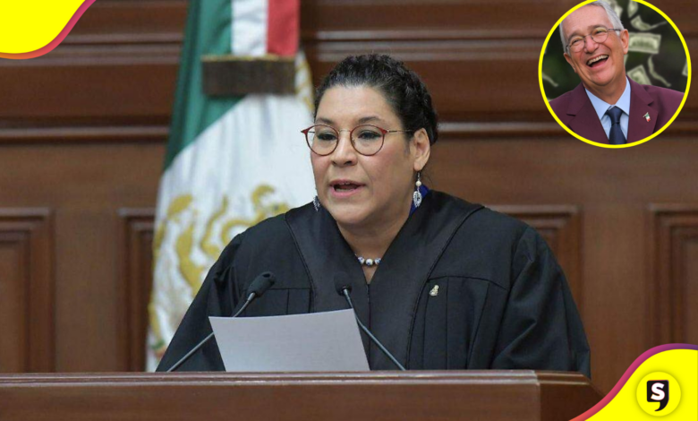 Ministra Lenia Batres abandona sesión de la SCJN y denuncia intereses en la Corte
