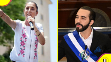 Sheinbaum responde a Nayib Bukele por críticas sobre delincuencia organizada