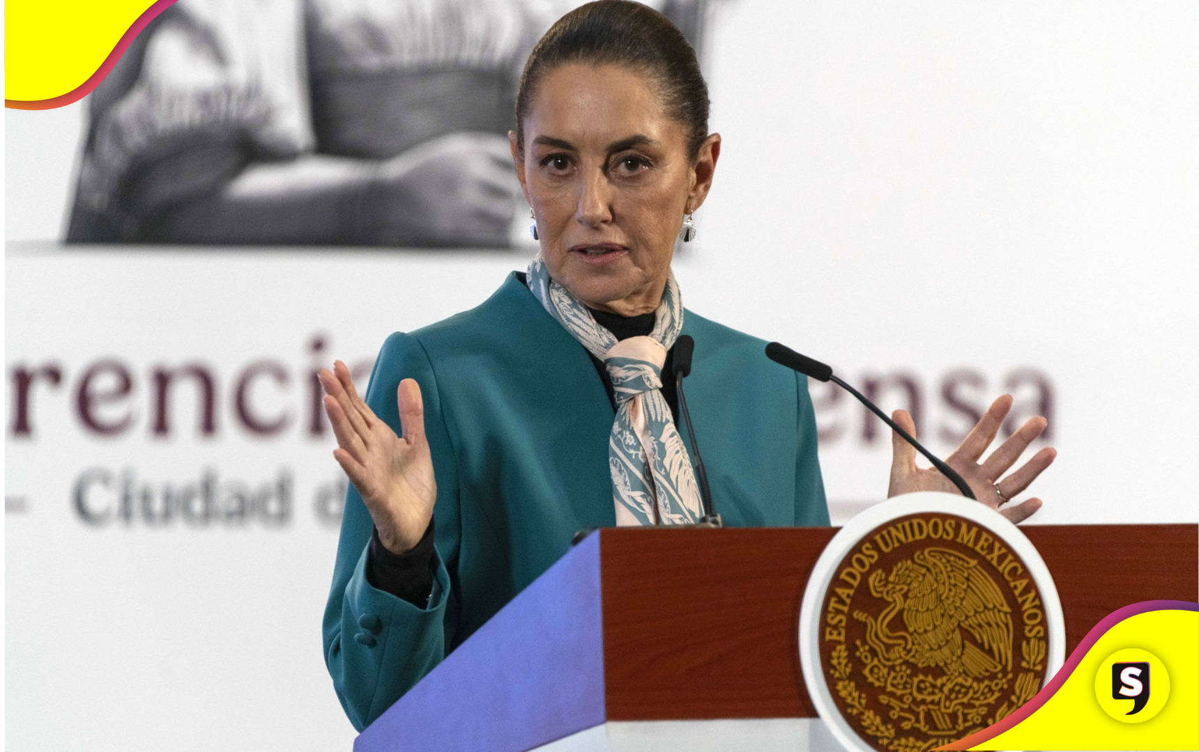 Sheinbaum responde al próximo embajador de EU: “No está sobre la mesa, ni sobre la silla, ni sobre el piso”
