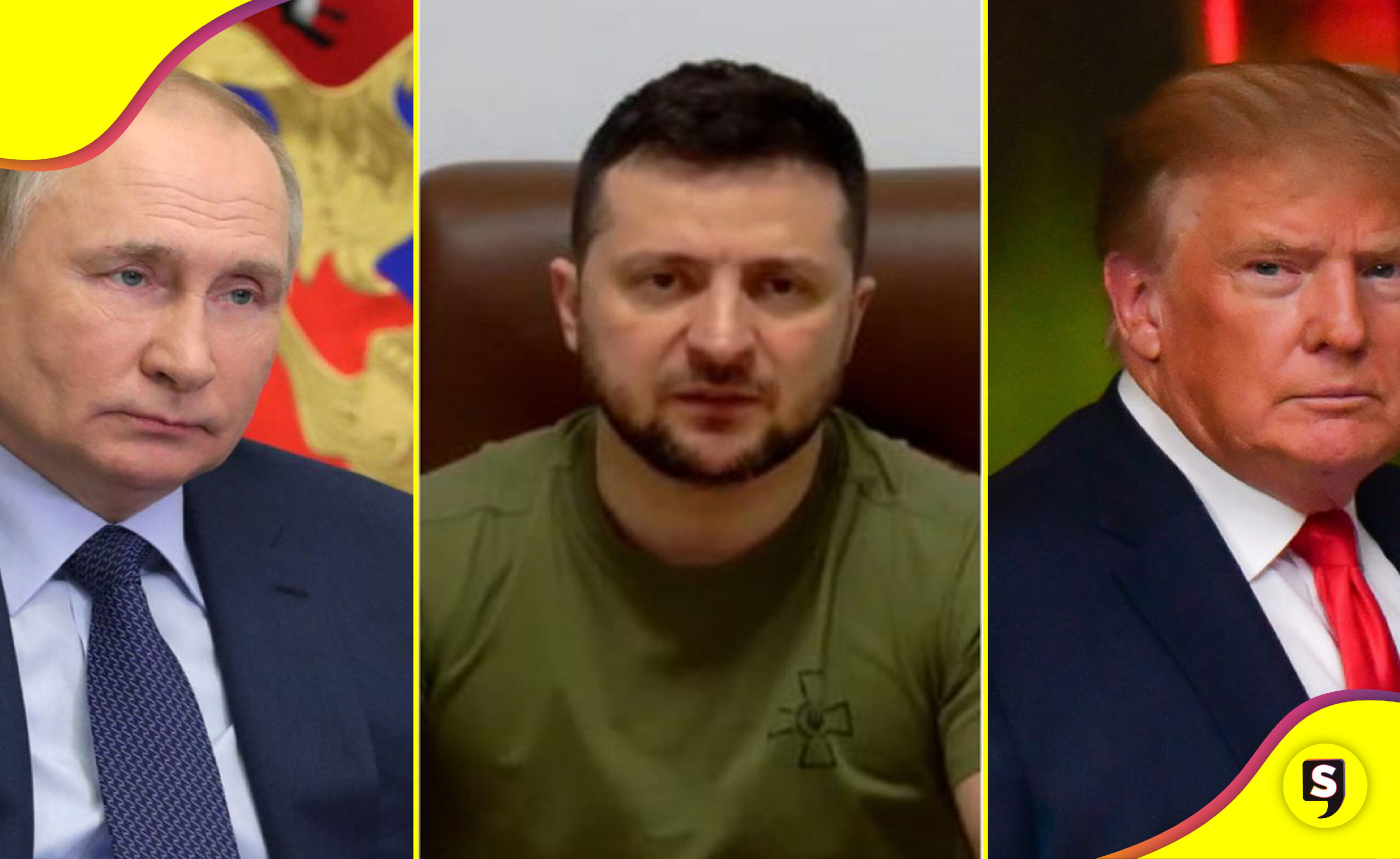 Zelenski Putin Trump
