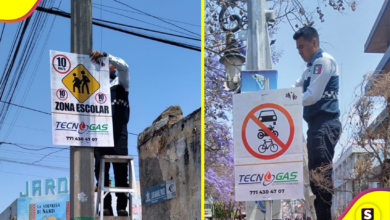 Refuerzan señalización vial y educación para mejorar la movilidad en Tulancingo