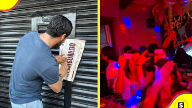 Autoridades clausuran bares de Tulancingo por vender alcohol a menores.