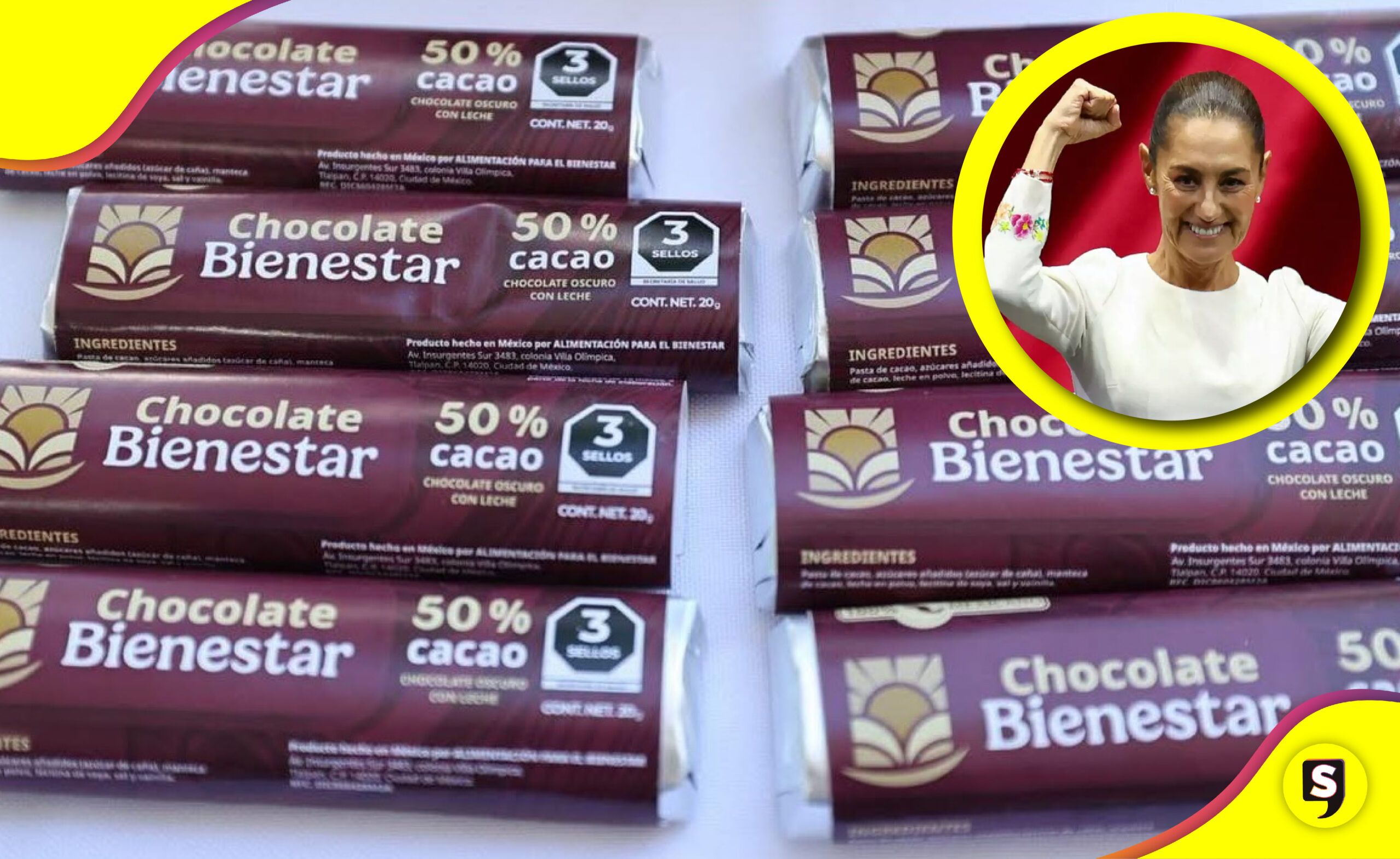 Chocolates del Bienestar 3 sellos