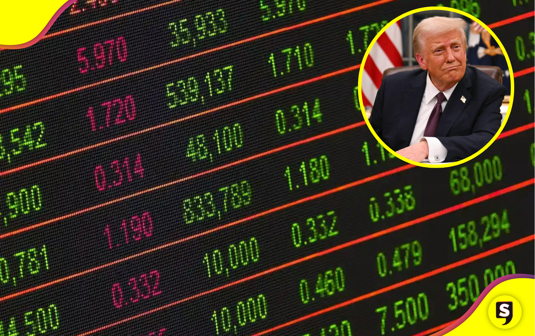 La caída de la Bolsa de Nueva York sacude los mercados tras los nuevos aranceles de Trump.