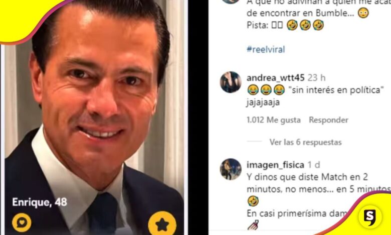 Peña Nieto en Bumble