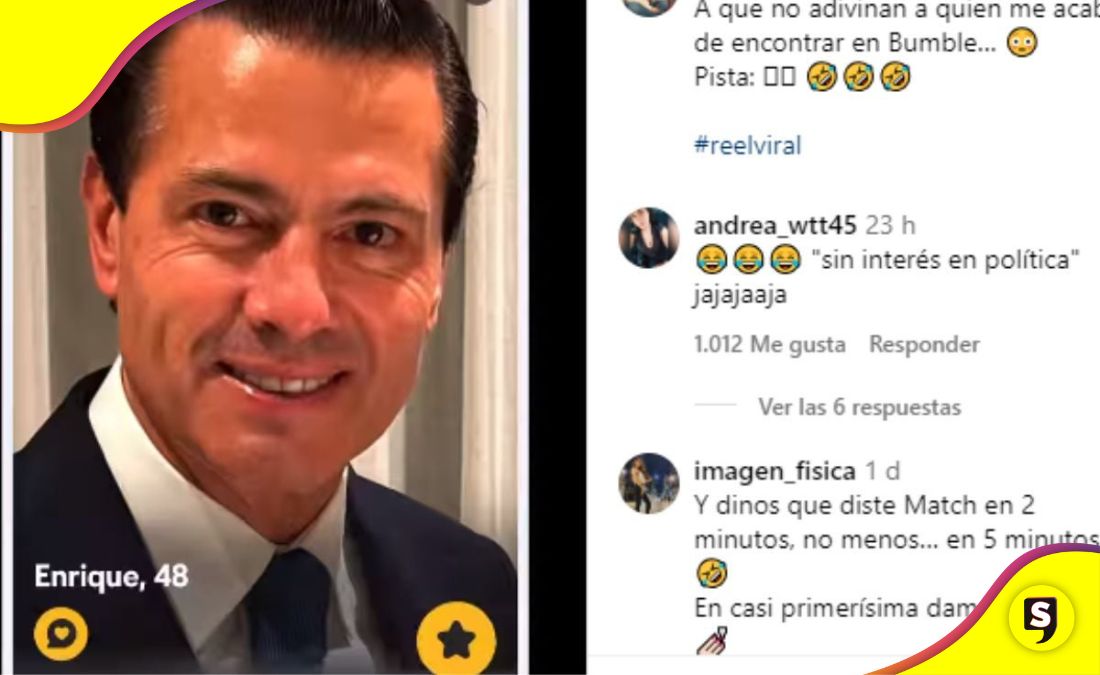 Peña Nieto en Bumble