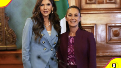 Kristi Noem y Claudia Sheinbaum analizaron la cooperación bilateral en seguridad y migración