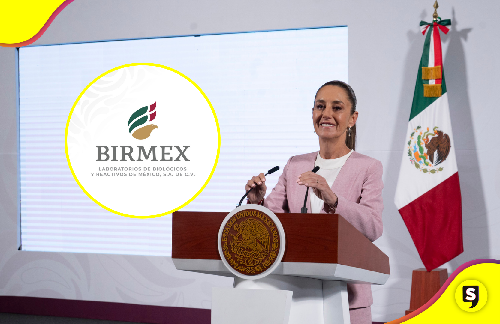 Sheinbaum remueve a directivos de Birmex por contratos médicos con sobreprecios