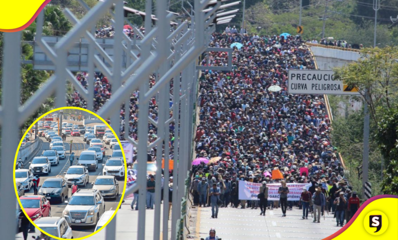 Conoce las avenidas afectadas y rutas alternas por la megamarcha de transportistas