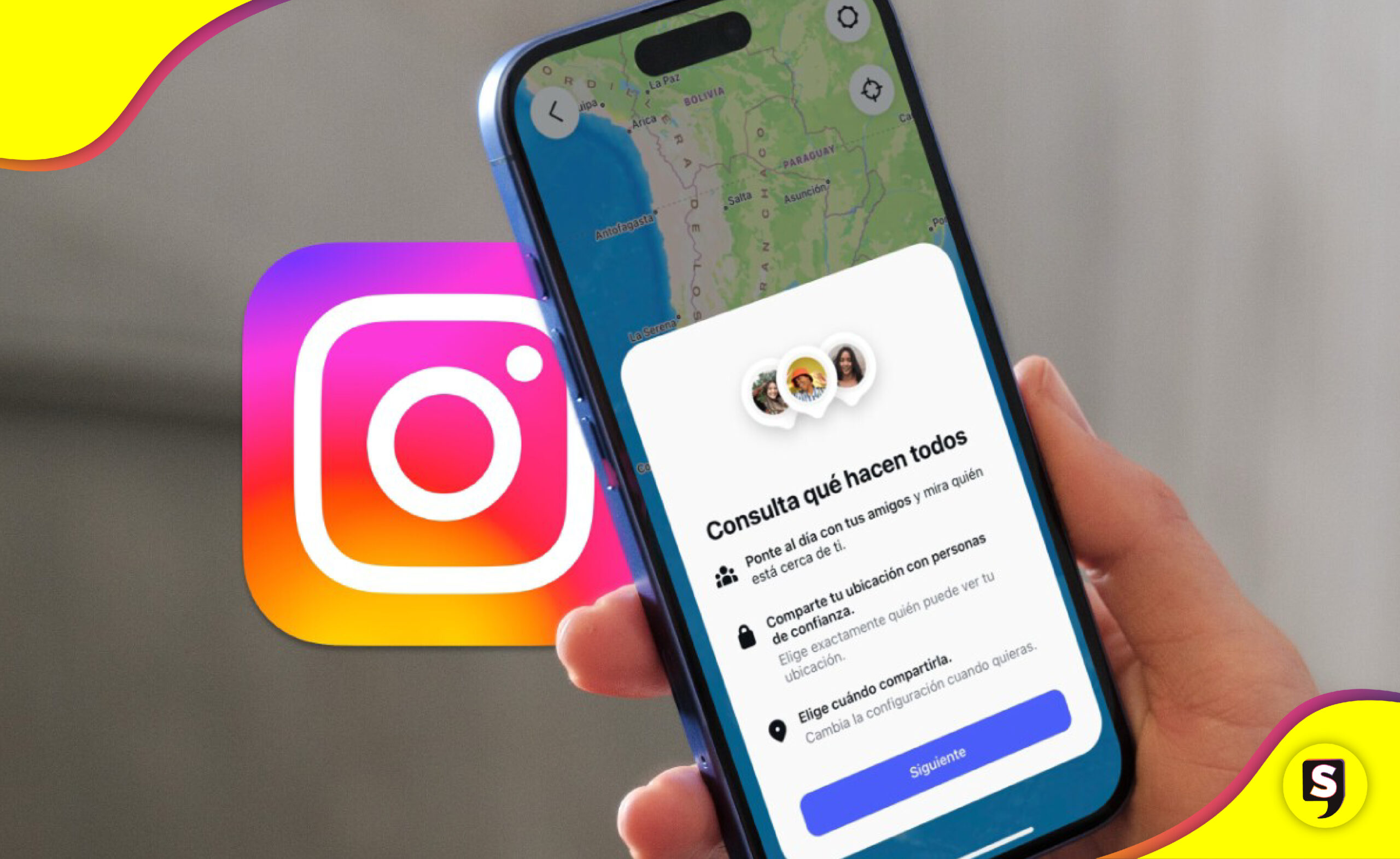 desactivar tu ubicación en Instagram