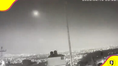 meteorito en CDMX