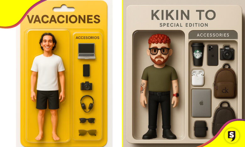 muñeco coleccionable con IA