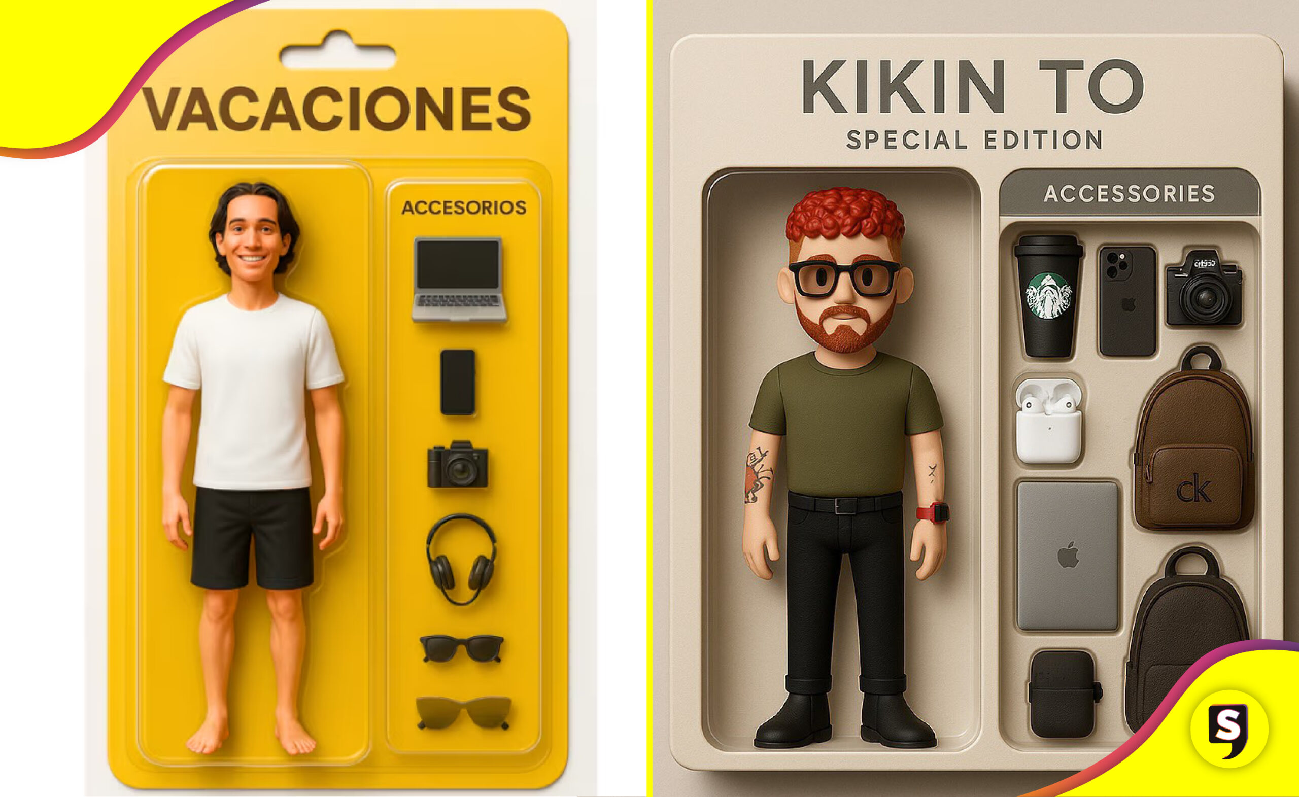 muñeco coleccionable con IA