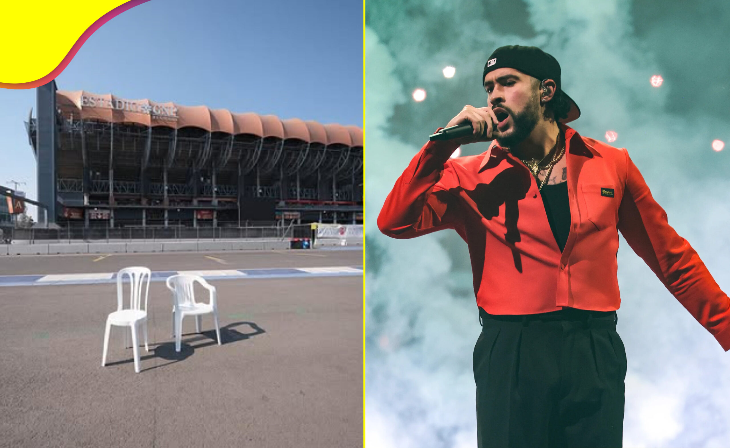 Bad Bunny gira sillas