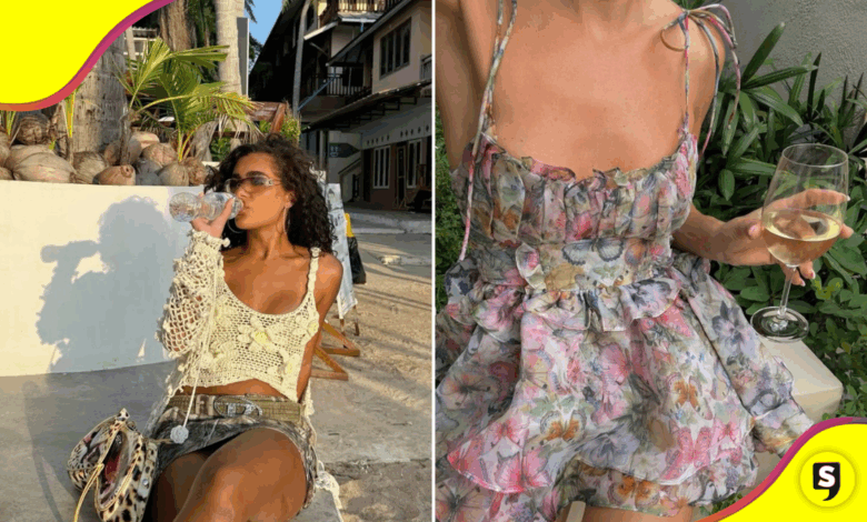 El arte de combinar estampados sin parecer payaso.