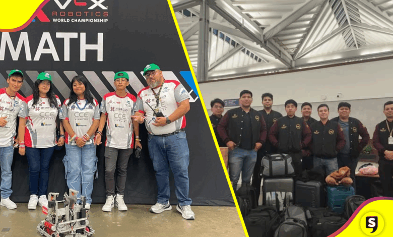 Estudiantes de Hidalgo compiten en el Mundial de Robótica 2025 en Dallas