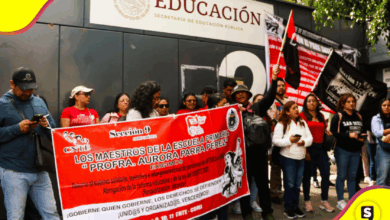 Un conductor embistió a manifestantes de la CNTE durante protestas en CDMX
