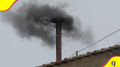 Humo negro nuevo Papa