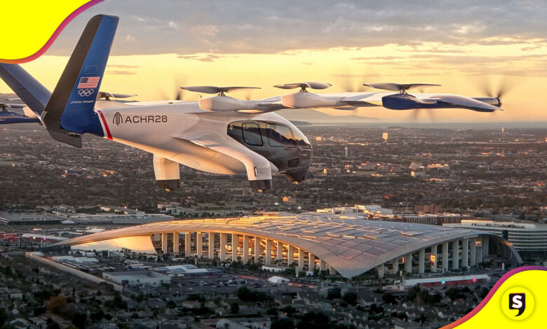 Los Ángeles 2028 taxis aéreos