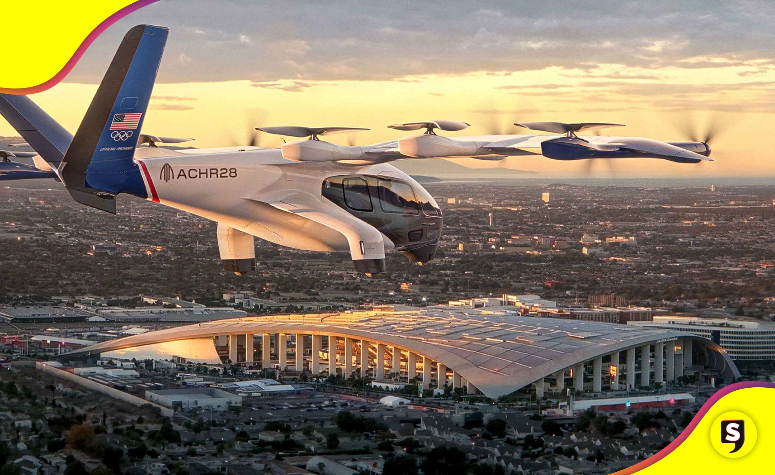 Los Ángeles 2028 taxis aéreos