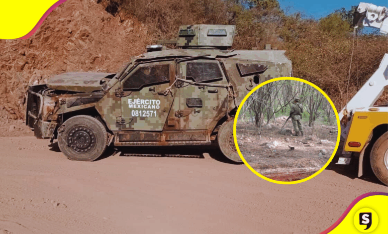Ocho militares mueren por explosión de mina terrestre en Michoacán