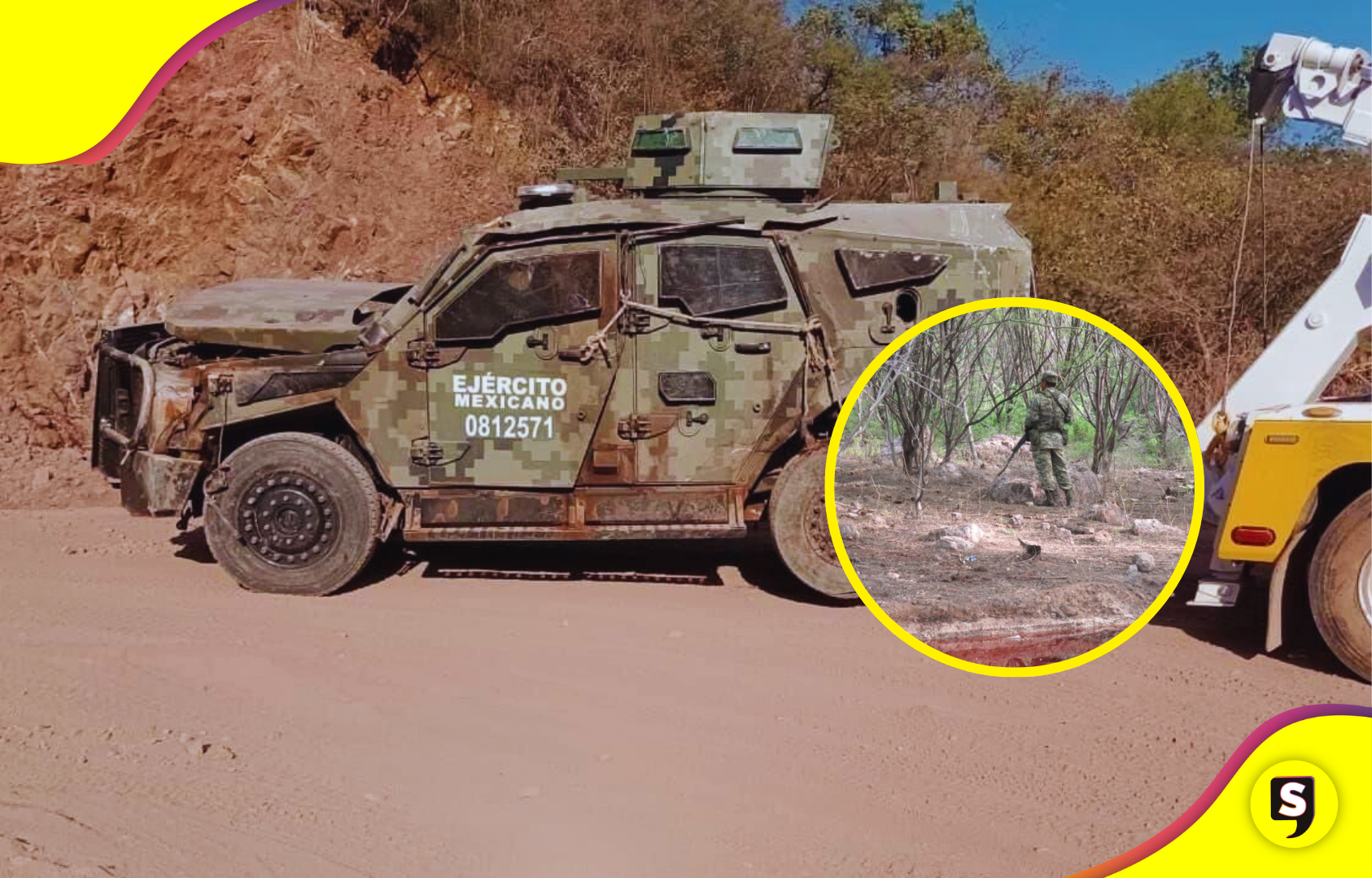 Ocho militares mueren por explosión de mina terrestre en Michoacán