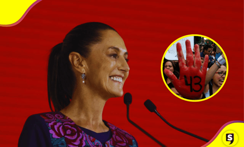 Claudia Sheinbaum evalúa la continuidad del fiscal en el caso Ayotzinapa