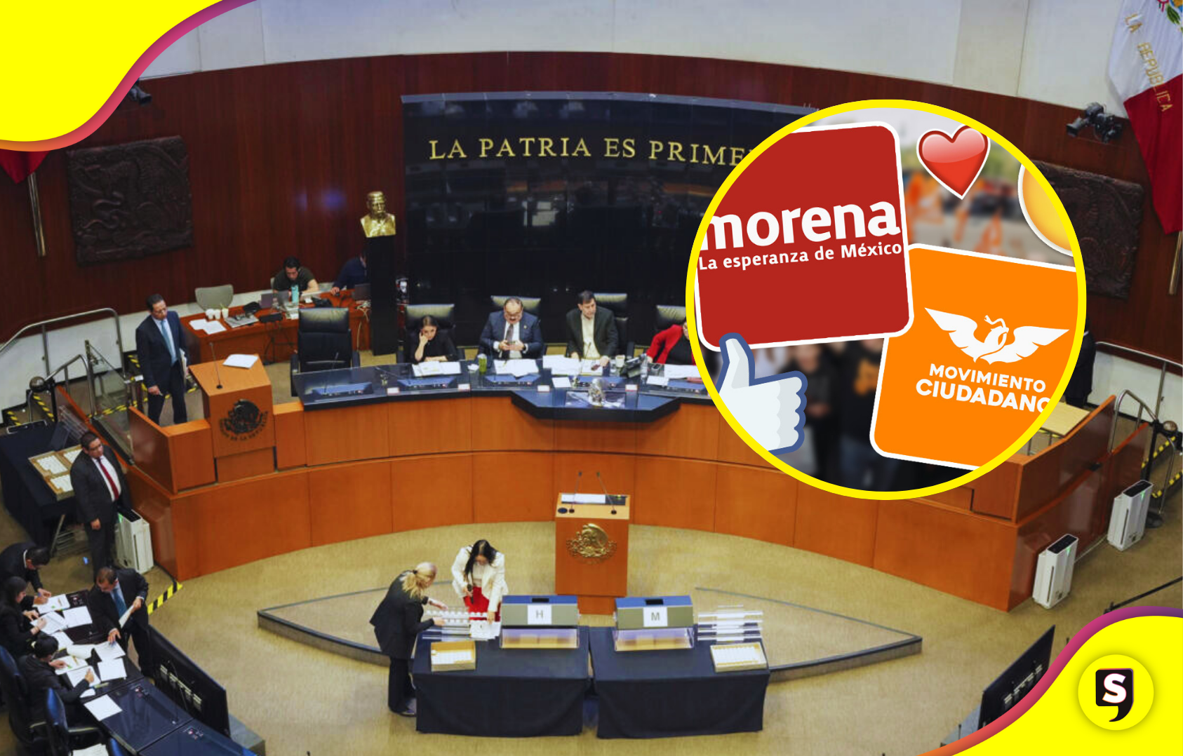 El INE investiga denuncias contra Morena y Movimiento Ciudadano