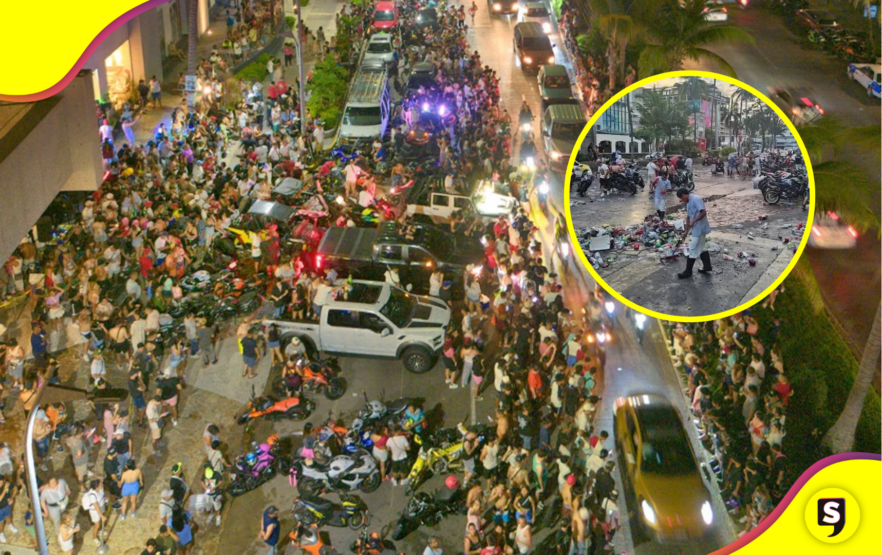 El Acamoto 2025 en Acapulco dejó 8 muertos, 42 detenidos y toneladas de basura