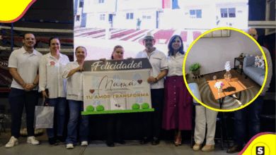Anahí, madre soltera, ganó una casa en el sorteo del Día de las Madres