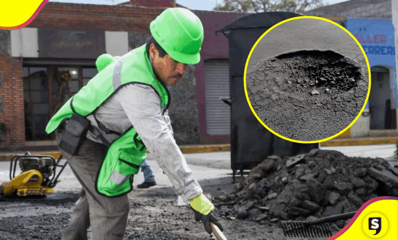 Tulancingo implementa el programa de bacheo 2025