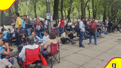 Maestros de la CNTE mantienen bloqueos en Paseo de la Reforma