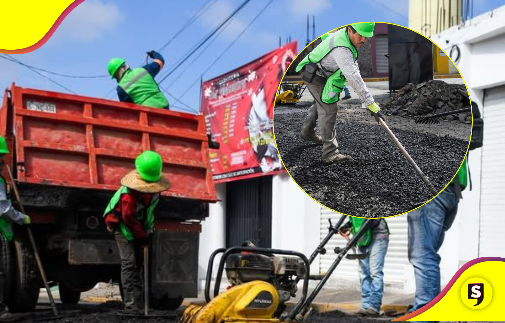 El gobierno de Tulancingo invierte 7.5 MDP en bacheo para reparar calles