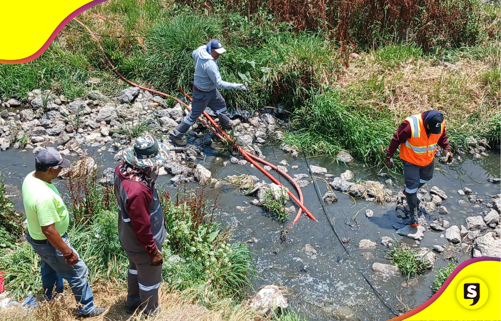 Tulancingo inicia limpieza de drenes para prevenir inundaciones