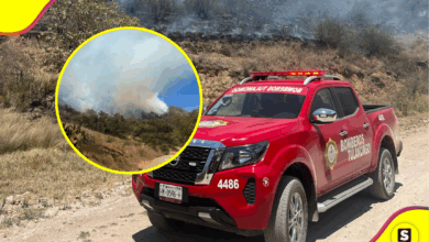 70 voluntarios y bomberos combatieron un incendio forestal en Tulancingo