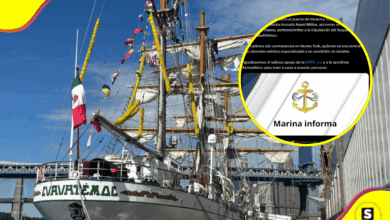 Semar confirma regreso de la tripulación del Buque Escuela Cuauhtémoc