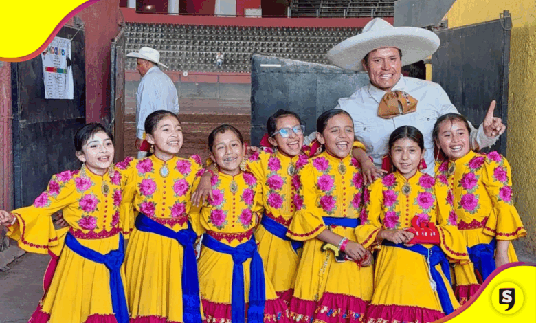 Las Piñoncitas, equipo infantil de Santiago Tulantepec, ganaron el Campeonato Estatal de Escaramuzas 2025