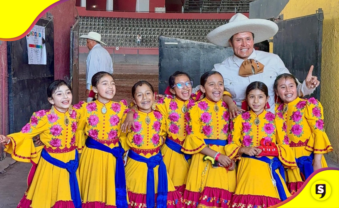 Las Piñoncitas, equipo infantil de Santiago Tulantepec, ganaron el Campeonato Estatal de Escaramuzas 2025